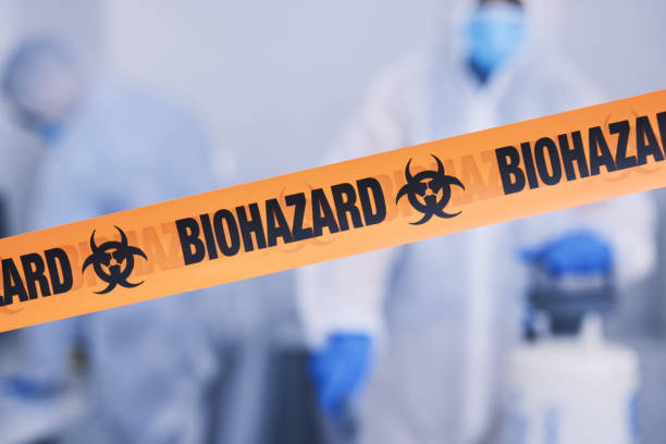 Professional Biohazard technician working in Tucker, GA